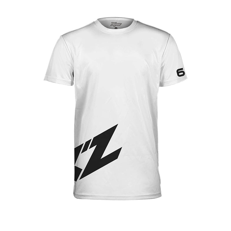 The perfect summer tee for the tracks. Its light weight material keeps you cool and dry. Add your name, number, and logos to make it your official team top.