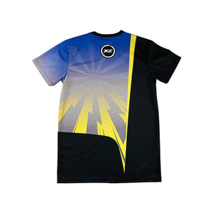 The perfect summer tee for the tracks. Its light weight material keeps you cool and dry. Add your name, number, and logos to make it your official team top.