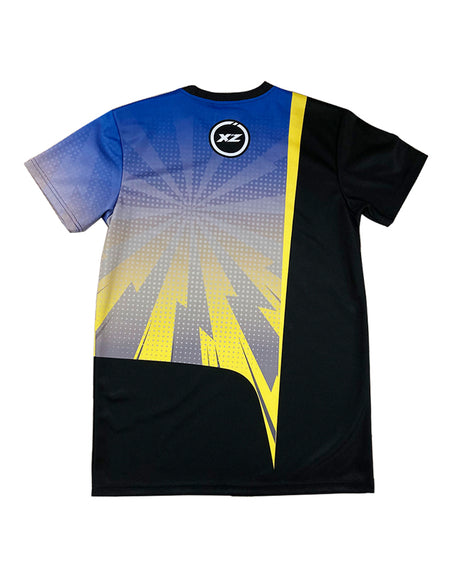 The perfect summer tee for the tracks. Its light weight material keeps you cool and dry. Add your name, number, and logos to make it your official team top.