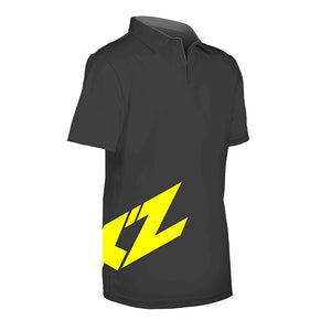 The perfect summer polo for the tracks. Its light weight material keeps you cool and dry. Add your name, number, and logos to make it your official team top.