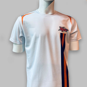 The perfect summer tee for the tracks. Its light weight material keeps you cool and dry. Add your name, number, and logos to make it your official team top.