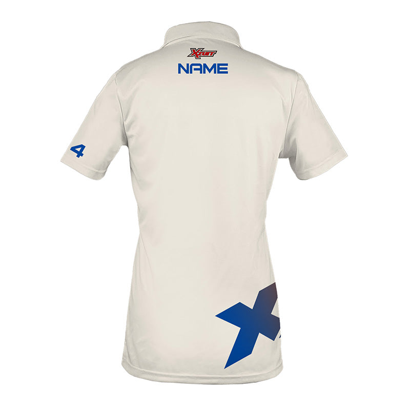 The perfect summer polo for the tracks. Its light weight material keeps you cool and dry. Add your name, number, and logos to make it your official team top.