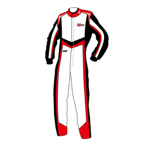 Men's custom racing suit, in compliance with FIA 8856-2000 regulation